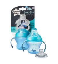 Cana de tranzitie, Tommee Tippee,  4-7 luni, 150ml, Blue